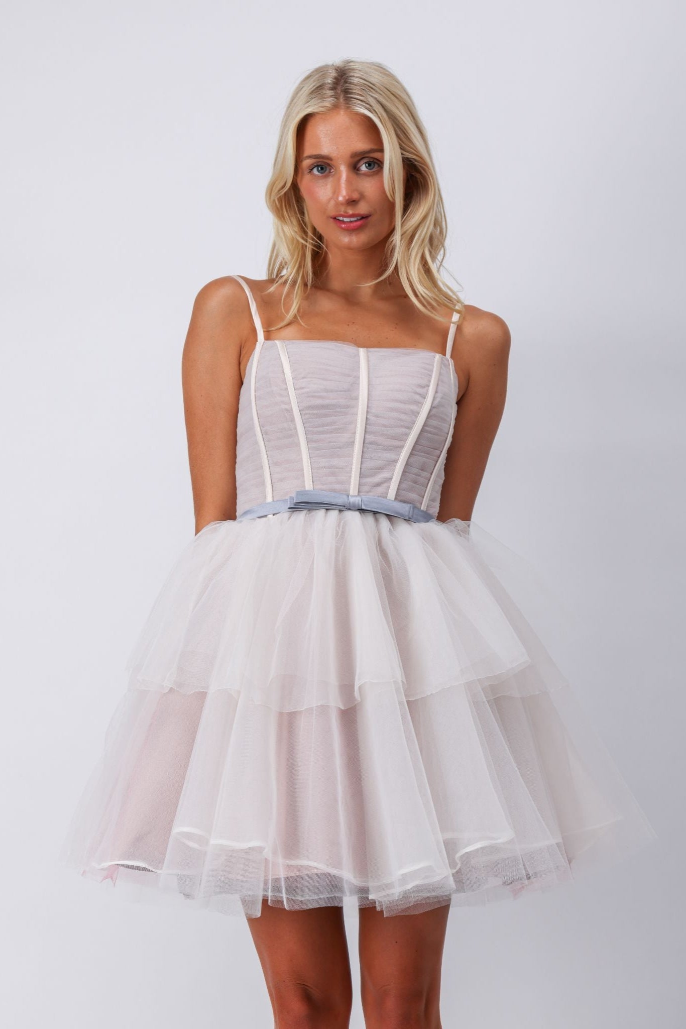 Tulle Corset Mini Dress