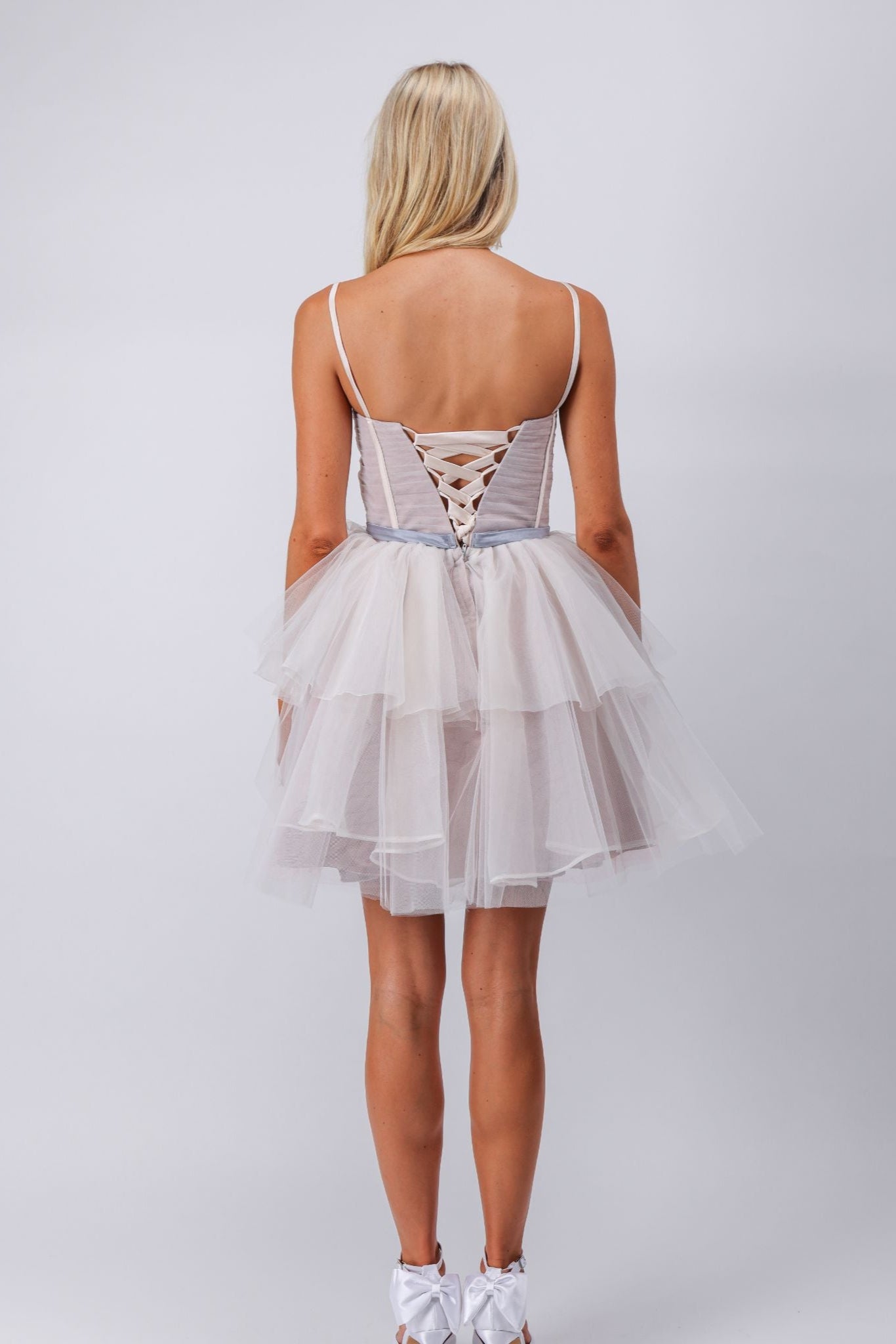 Tulle Corset Mini Dress