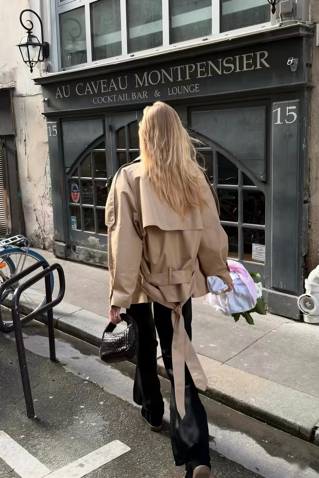 Madeleine Cropped Trench Jacket