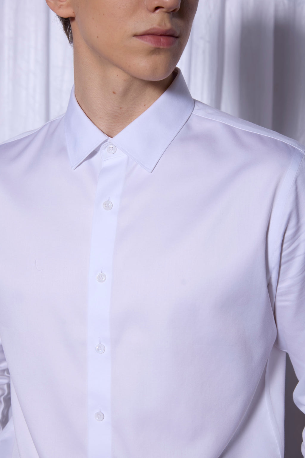 Sterling Classic Premium Cotton Dress Shirt in White