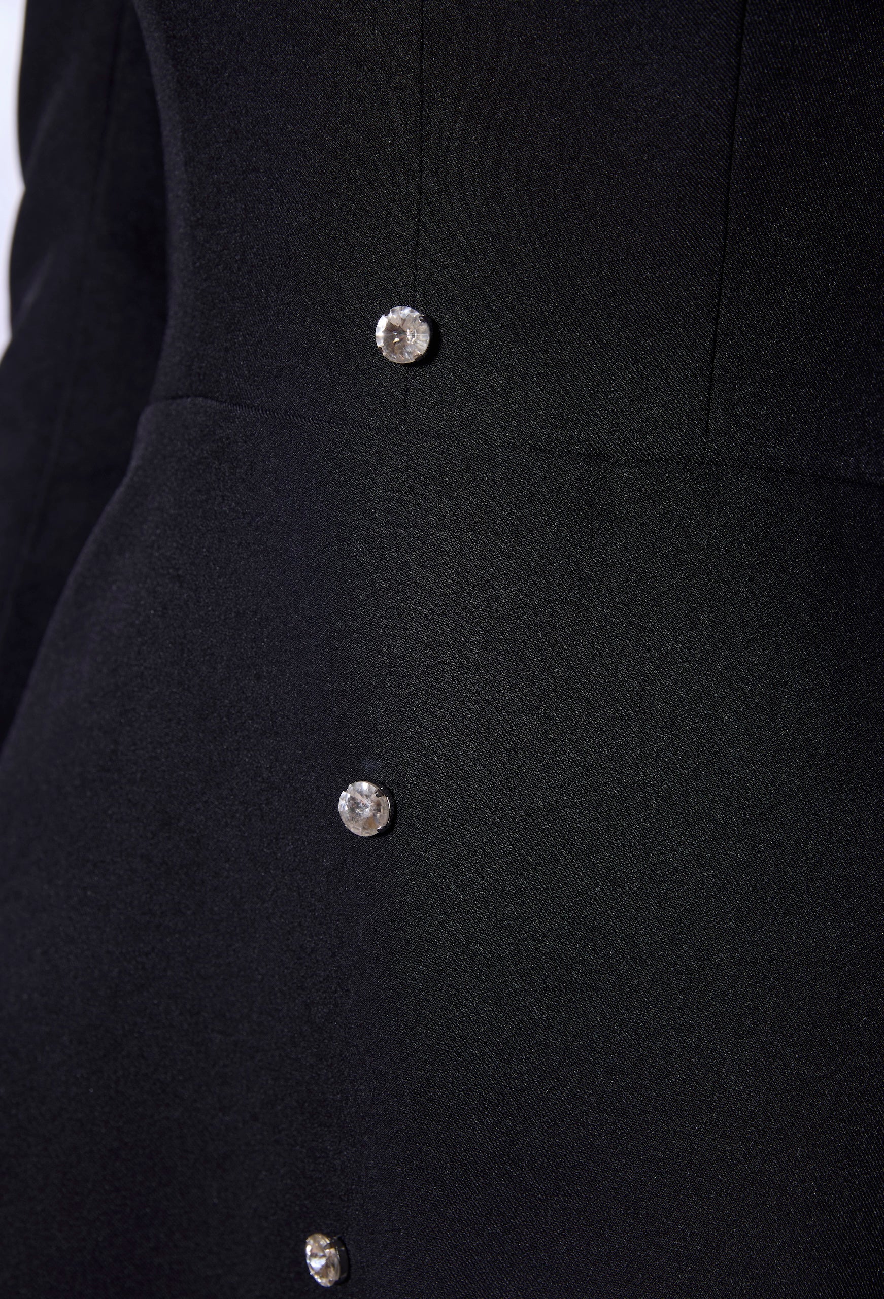 Sculpt Diamond Blazer Dress in Noir