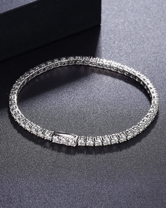 Timeless Sparkle Diamond Tennis Bracelet 3MM Premium