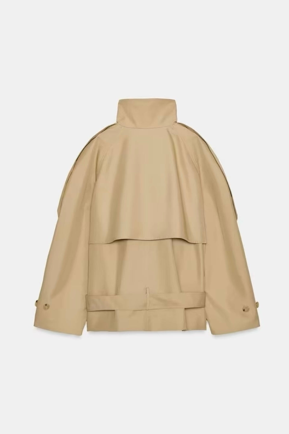 Madeleine Cropped Trench Jacket