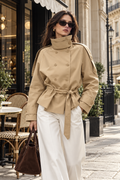 Madeleine Cropped Trench Jacket