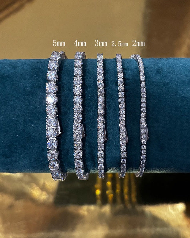 Timeless Sparkle Diamond Tennis Bracelet 3MM Premium