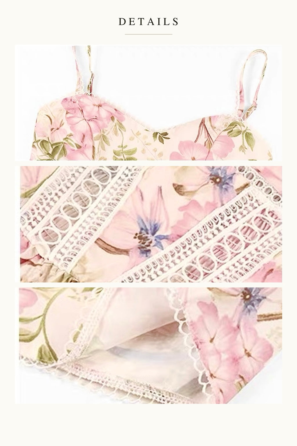 Aveline Floral Lace Corset Mini Dress