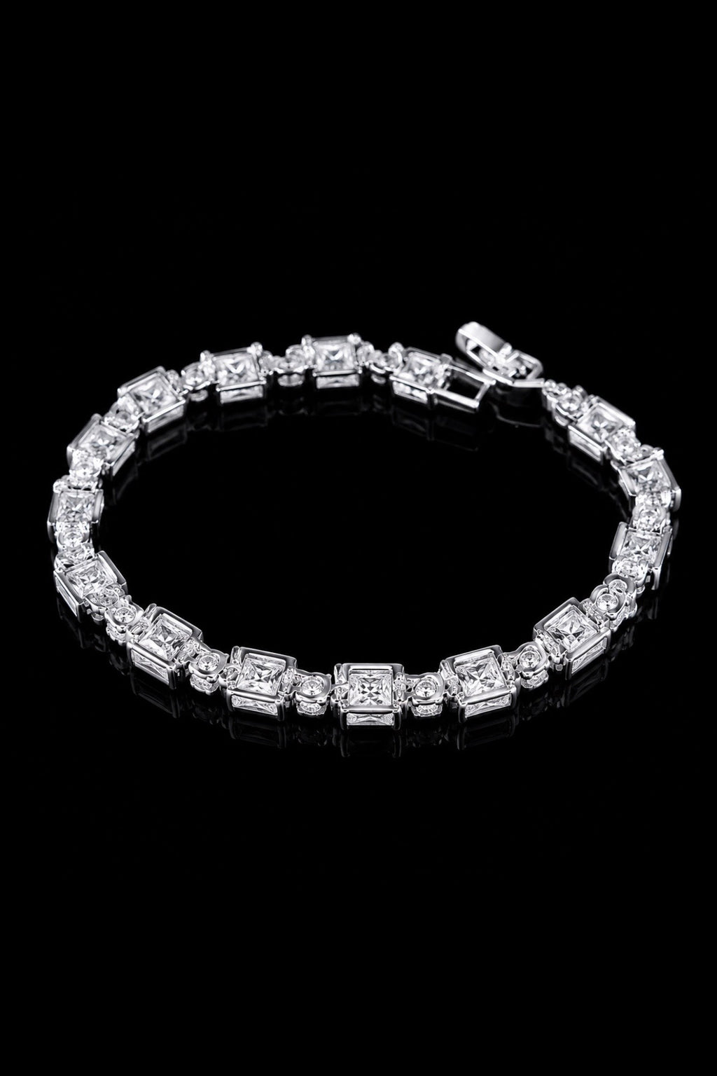 Étoile Tennis Bracelet | 6mm & 4mm Bracelet in S925 Sterling Silver