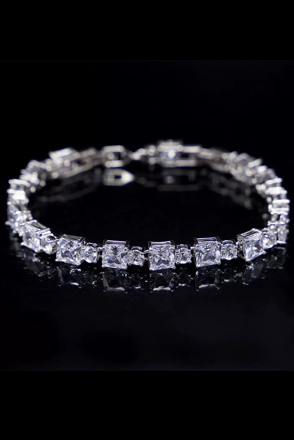 Étoile Tennis Bracelet | 6mm & 4mm Bracelet in S925 Sterling Silver