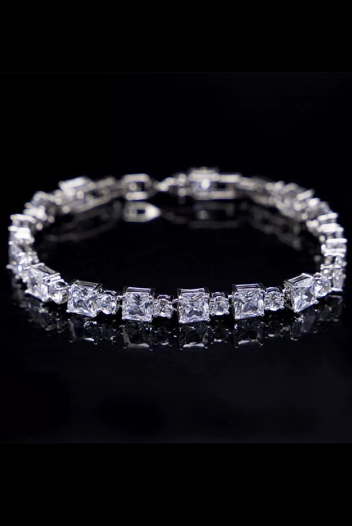 Étoile Tennis Bracelet | 6mm & 4mm Bracelet in S925 Sterling Silver