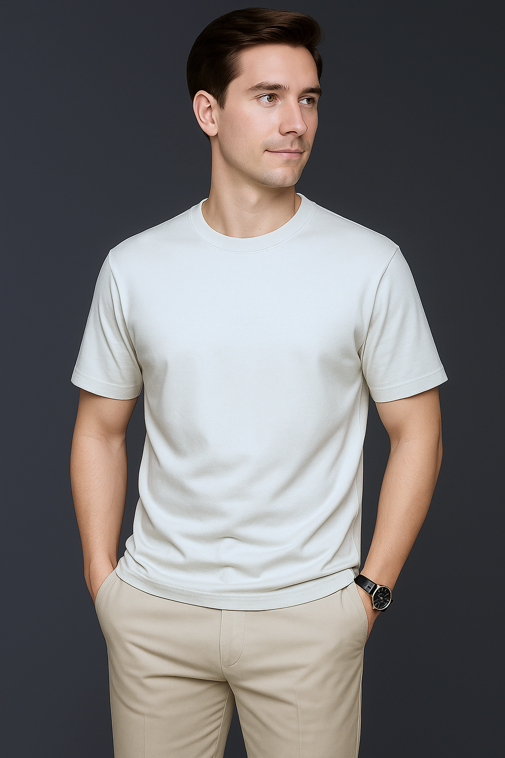 Sustainable Cool-Touch Premium Cotton Tee