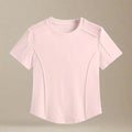 Blush Pink Sculpt Seam T-shirt
